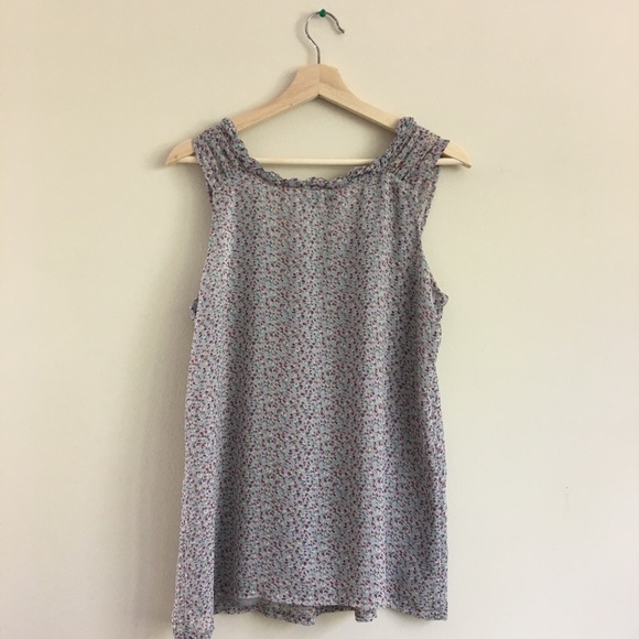 Summer Boutique Tunic Chiffon Top sleeveless Small - Picture 8 of 8